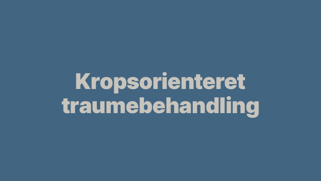 Kropsorienteret traumebehandling: ”Jeg er blevet et helt andet menneske”